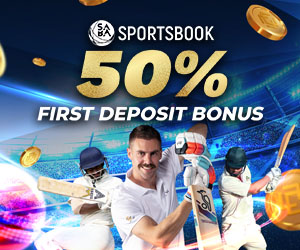 SPORTSBOOK 50% First Deposit Bonus 3,000 NPR