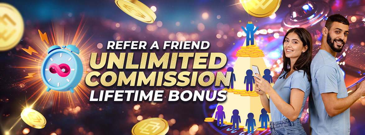 Refer A friend and get lifetime bonus up to 0.15%!