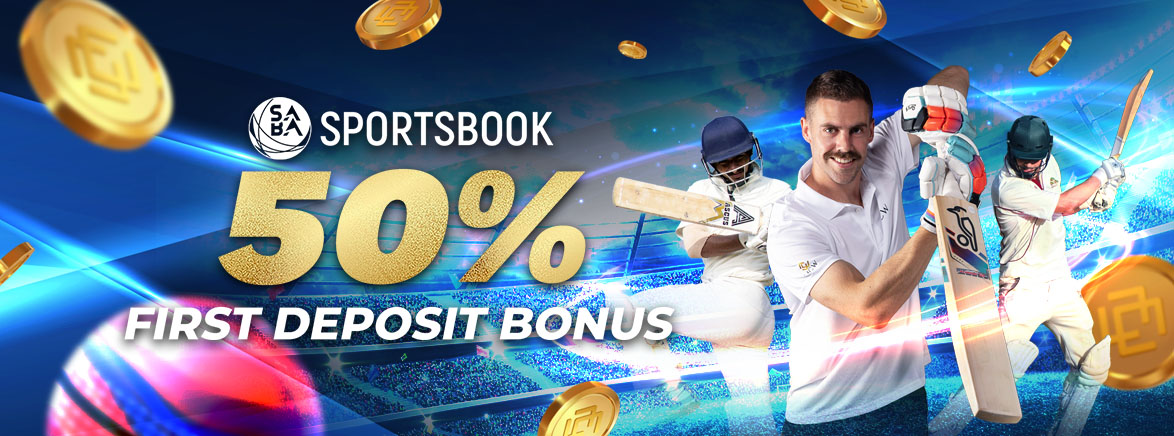 SPORTSBOOK 50% First Deposit Bonus 3,000 NPR