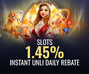 Slots 1.45% Instant Unli Daily Rebate